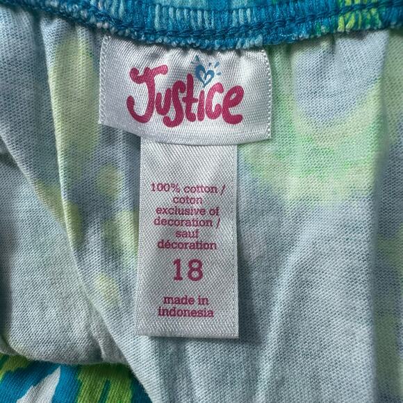 Justice Maxi Halter Dress Bright Colorful Sequins Girls Size 18 Summer Beachy - Picture 2 of 6